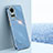 Coque Ultra Fine Silicone Souple Housse Etui XL1 pour Oppo Reno10 Pro 5G Bleu