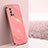 Coque Ultra Fine Silicone Souple Housse Etui XL1 pour Oppo Reno6 Lite Rose Rouge