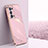 Coque Ultra Fine Silicone Souple Housse Etui XL1 pour Oppo Reno6 Pro 5G Rose