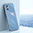 Coque Ultra Fine Silicone Souple Housse Etui XL1 pour Oppo Reno8 Lite 5G Bleu