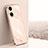 Coque Ultra Fine Silicone Souple Housse Etui XL1 pour Oppo Reno8 T 4G Or Rose