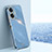 Coque Ultra Fine Silicone Souple Housse Etui XL1 pour Realme C55 Bleu