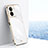 Coque Ultra Fine Silicone Souple Housse Etui XL1 pour Vivo iQOO Z7 5G Blanc