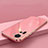 Coque Ultra Fine Silicone Souple Housse Etui XL2 pour Oppo Reno11 5G Rose Rouge