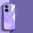 Coque Ultra Fine Silicone Souple Housse Etui YK1 pour Vivo iQOO Z7x 5G Violet