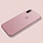 Coque Ultra Fine Silicone Souple S07 pour Apple iPhone X Rose Petit