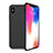 Coque Ultra Fine Silicone Souple S11 pour Apple iPhone Xs Noir Petit