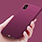 Coque Ultra Fine Silicone Souple S16 pour Apple iPhone X Violet Petit