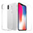 Coque Ultra Fine Silicone Souple Transparente et Protecteur d'Ecran pour Apple iPhone Xs Clair Petit