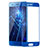 Coque Ultra Fine Silicone Souple Transparente et Protecteur d'Ecran pour Huawei Honor 9 Bleu Petit