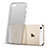 Coque Ultra Fine Silicone Souple Transparente pour Apple iPhone 5 Gris Petit