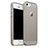 Coque Ultra Fine Silicone Souple Transparente pour Apple iPhone 5 Gris Petit