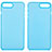 Coque Ultra Fine Silicone Souple Transparente T11 pour Apple iPhone 7 Plus Bleu Petit