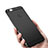 Coque Ultra Fine Silicone Souple U01 pour Apple iPhone 6S Plus Noir Petit