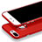 Coque Ultra Fine Silicone Souple Z06 pour Apple iPhone 8 Plus Rouge Petit