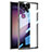 Coque Ultra Fine TPU Souple Housse Etui Transparente AC1 pour Samsung Galaxy S21 Ultra 5G Noir