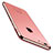 Coque Ultra Fine TPU Souple Housse Etui Transparente C01 pour Apple iPhone SE (2020) Or Rose