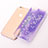 Coque Ultra Fine TPU Souple Housse Etui Transparente Fleurs T01 pour Apple iPhone 6 Petit