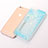 Coque Ultra Fine TPU Souple Housse Etui Transparente Fleurs T01 pour Apple iPhone 6 Petit