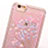 Coque Ultra Fine TPU Souple Housse Etui Transparente Fleurs T01 pour Apple iPhone 6 Petit