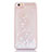 Coque Ultra Fine TPU Souple Housse Etui Transparente Fleurs T01 pour Apple iPhone 6 Plus Blanc