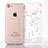 Coque Ultra Fine TPU Souple Housse Etui Transparente Fleurs T01 pour Apple iPhone 7 Petit