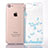 Coque Ultra Fine TPU Souple Housse Etui Transparente Fleurs T01 pour Apple iPhone 7 Petit