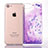 Coque Ultra Fine TPU Souple Housse Etui Transparente Fleurs T01 pour Apple iPhone 7 Petit