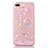 Coque Ultra Fine TPU Souple Housse Etui Transparente Fleurs T01 pour Apple iPhone 7 Plus Rose