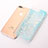 Coque Ultra Fine TPU Souple Housse Etui Transparente Fleurs T01 pour Apple iPhone 8 Plus Petit