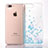 Coque Ultra Fine TPU Souple Housse Etui Transparente Fleurs T01 pour Apple iPhone 8 Plus Petit