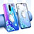 Coque Ultra Fine TPU Souple Housse Etui Transparente Fleurs T01 pour Oppo RX17 Pro Blanc