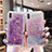 Coque Ultra Fine TPU Souple Housse Etui Transparente Fleurs T02 pour Apple iPhone XR Petit