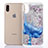 Coque Ultra Fine TPU Souple Housse Etui Transparente Fleurs T04 pour Apple iPhone XR Petit