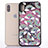 Coque Ultra Fine TPU Souple Housse Etui Transparente Fleurs T06 pour Apple iPhone Xs Petit