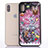 Coque Ultra Fine TPU Souple Housse Etui Transparente Fleurs T07 pour Apple iPhone X Petit