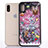 Coque Ultra Fine TPU Souple Housse Etui Transparente Fleurs T07 pour Apple iPhone XR Petit