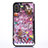 Coque Ultra Fine TPU Souple Housse Etui Transparente Fleurs T07 pour Apple iPhone Xs Max Petit