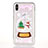 Coque Ultra Fine TPU Souple Housse Etui Transparente Fleurs T08 pour Apple iPhone Xs Max Petit