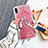 Coque Ultra Fine TPU Souple Housse Etui Transparente Fleurs T20 pour Apple iPhone X Petit