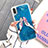 Coque Ultra Fine TPU Souple Housse Etui Transparente Fleurs T20 pour Apple iPhone X Petit