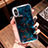 Coque Ultra Fine TPU Souple Housse Etui Transparente Fleurs T26 pour Apple iPhone Xs Bleu