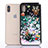 Coque Ultra Fine TPU Souple Housse Etui Transparente Fleurs Z02 pour Apple iPhone Xs Max Petit