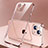 Coque Ultra Fine TPU Souple Housse Etui Transparente H01 pour Apple iPhone 13 Or Rose