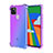 Coque Ultra Fine TPU Souple Housse Etui Transparente H01 pour Google Pixel 5 Violet