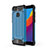 Coque Ultra Fine TPU Souple Housse Etui Transparente H01 pour Huawei Honor 7A Bleu