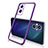 Coque Ultra Fine TPU Souple Housse Etui Transparente H01 pour OnePlus Nord N20 5G Violet