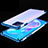 Coque Ultra Fine TPU Souple Housse Etui Transparente H01 pour Oppo A73 5G Bleu