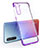 Coque Ultra Fine TPU Souple Housse Etui Transparente H01 pour Oppo Find X2 Lite Violet