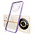 Coque Ultra Fine TPU Souple Housse Etui Transparente H01 pour Realme Narzo 60 5G Violet